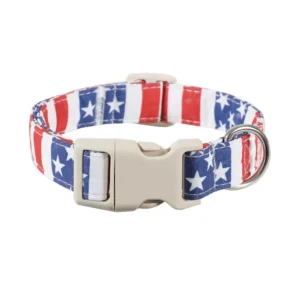 dchwm0277482-01.webp American Flag Adjustable Dog Collar with Quick Release Buckle