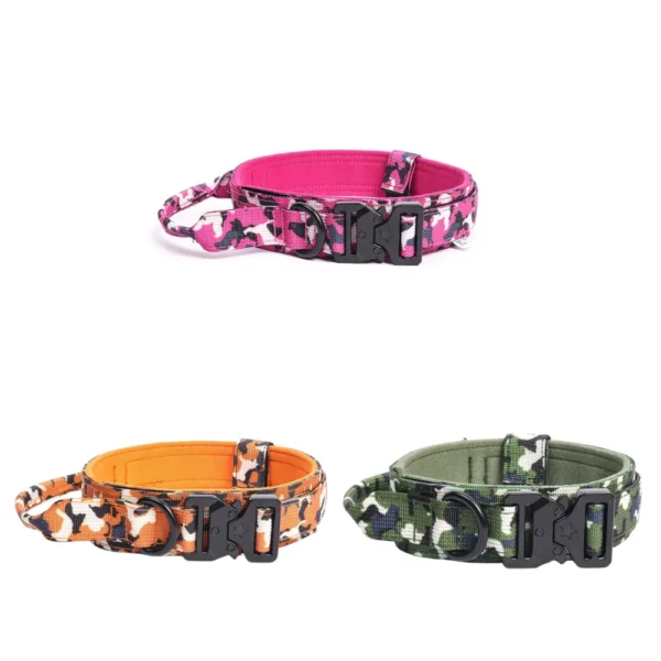 dchwm0280039-06.webp Heavy-Duty Camouflage Anti-Pull Dog Collar with Padded Comfort 3 Colors Assorted – product view 6