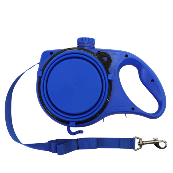 dchwm0300492-06.png 3 in 1 Portable Dog Leash with Water Bowl and Bag Dispenser – product view 6