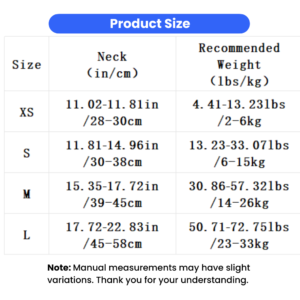 Breathable Reflective Padded Mesh Dog Collar with Safety Buckle 2 Colors Assorted – product view 3