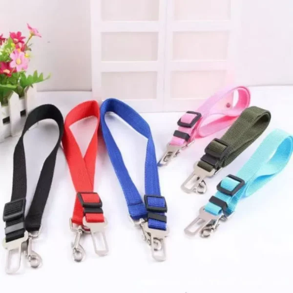 dctwm0031822-04.webp 2 Pack Adjustable Seatbelts Safe Pet Car Seat Belt Car Dog Leash – product view 4