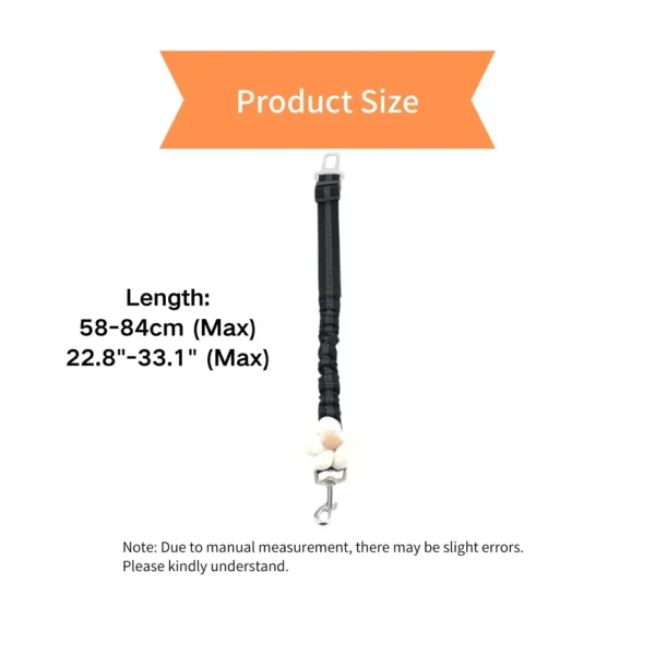 dctwm0083078-02.webp Retractable Car Safety Belt with Flower Decor for Dogs and Cats – product view 2