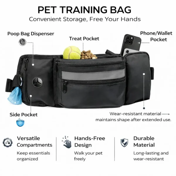 dctwm0214894-04.webp Outdoor Multi Functional Dog Training Treats Bag – product view 4