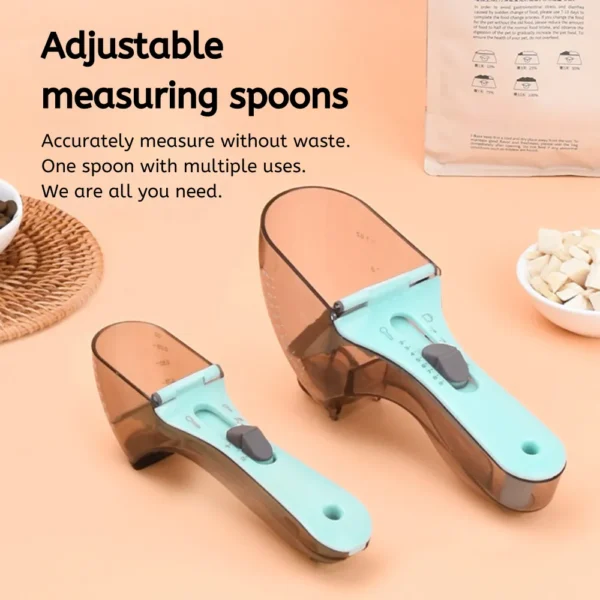 dfwwm0001705-06.webp Adjustable Pet Food Scoop with Measuring Scale, Dog & Cat Food Portion Control – product view 6