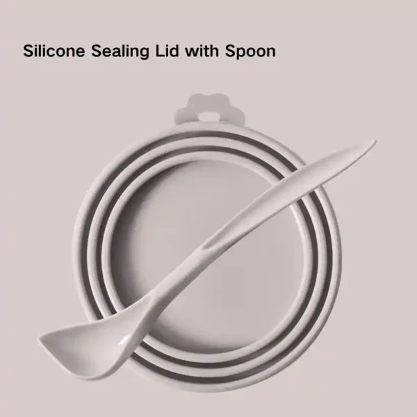 dfwwm0004218-02.webp Silicone Can Covers Spoon Set Dog and Cat Can Tops – product view 2