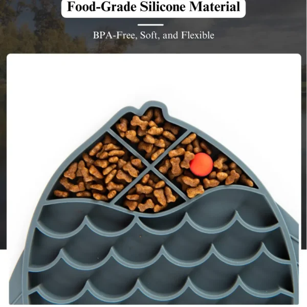 dfwwm0005732-02.webp Silicone Slow Feeder Mat for Cats & Dogs Anti-Choke Lick Mat – product view 2