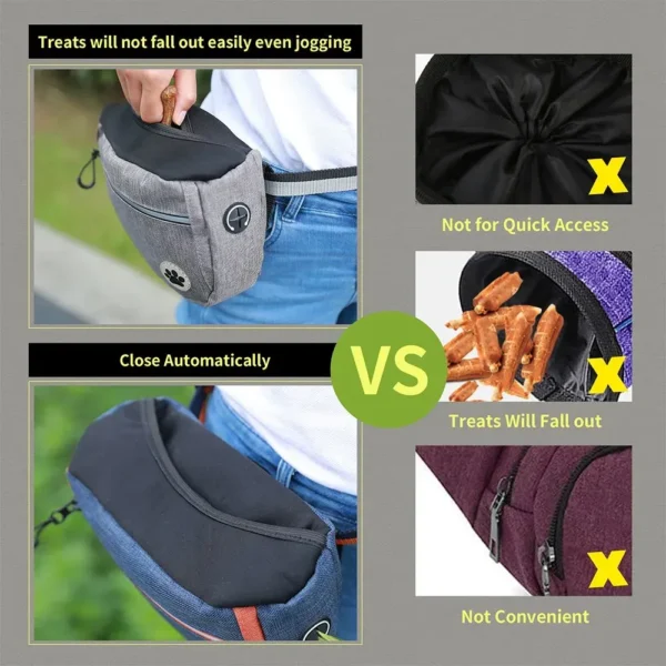 dfwwm0024779-05.webp Portable Durable Pet Training Waist Bag for Walks and Training – product view 5