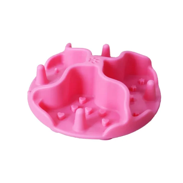 Silicone Slow Feeder Insert Mat for Dog Bowls