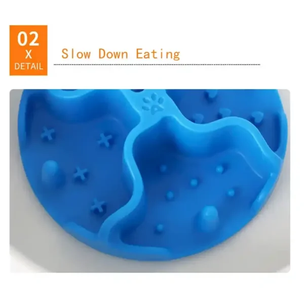 dfwwm0028378-07.webp Silicone Slow Feeder Insert Mat for Dog Bowls – product view 7
