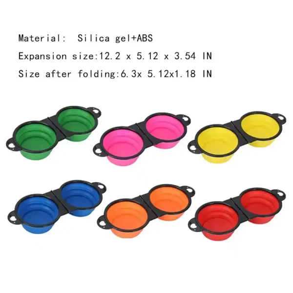 dfwwm0033217-05.webp Silicone Collapsible Stable Dog Travel Bowls Pet Food Water Feeder – product view 5