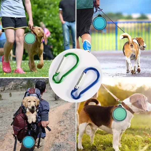 dfwwm0033378-02.webp Portable Foldable Silicone Dog Bowl Outdoor Pet Bowl – product view 2