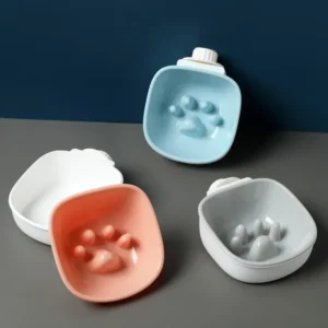 Hanging Dog Cat Water Dish Slow Feeder Pet Cage Bowls – product view 2