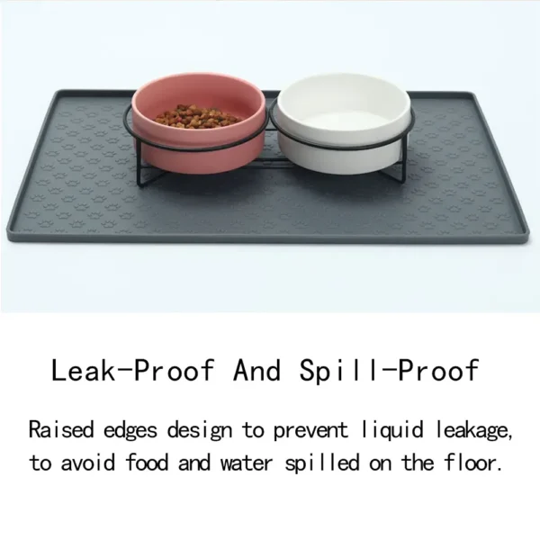 dfwwm0041107-03.webp Paw Pattern Silicone Pet Food Mat Waterproof Anti-Slip Dog Placemat Bowl Mats – product view 3