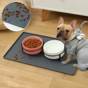 dfwwm0041107-04.webp Paw Pattern Silicone Pet Food Mat Waterproof Anti-Slip Dog Placemat Bowl Mats – product view 4