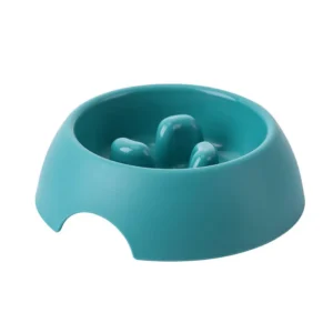 Pet Cat Food Dish Plastic PP Slow Eating Dog Bowl – product view 2