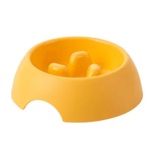 Pet Cat Food Dish Plastic PP Slow Eating Dog Bowl – product view 4