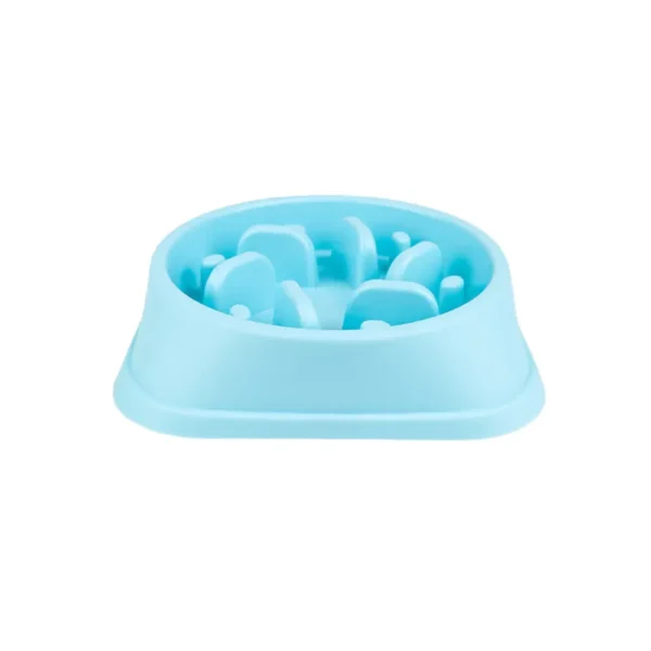 Non Slip Bottom Plastic PP Material Pet Cat Dog Slow Feeder Bowl