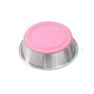 dfwwm0095332-07.webp Nonslip Silicone Base Stainless Steel Dog Bowls – product view 7