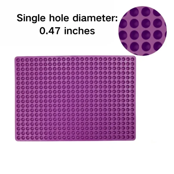 dfwwm0108629-02.webp Pet Food Snack Biscuits Baking Mat Cat Dog Silicone Baking Mat – product view 2