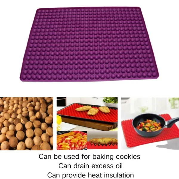 dfwwm0108629-04.webp Pet Food Snack Biscuits Baking Mat Cat Dog Silicone Baking Mat – product view 4