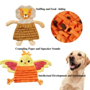 dfwwm0109004-04.webp New-Style Dog Sniffing Mat Food-Hiding Training Blanket – product view 4