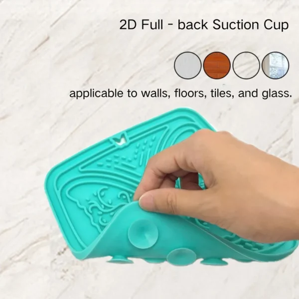 dfwwm0110414-04.webp Slow Feeding Mat Lick Mat Tableware For Small Medium Large Dogs – product view 4