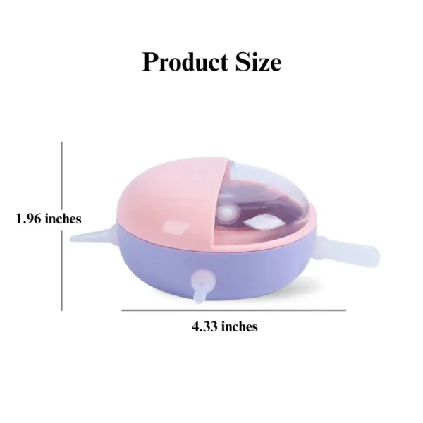 dfwwm0113600-03.webp Multi Feeding Port Nursing Bowl ABS Feeder for Kittens and Puppies – product view 3