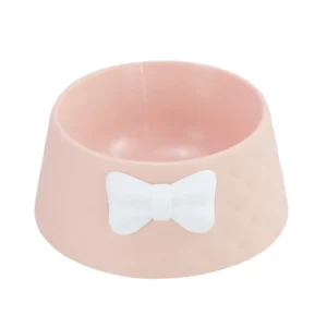 Durable Bowknot Pet Feeding Bowl | Wholesale Dog Bowls & Feeders