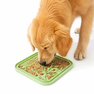Pet Silicone Slow-Eating Mat With Suction Cups For Healthy Eating