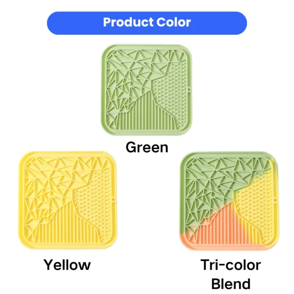 dfwwm0116728-02.webp Pet Silicone Slow-Eating Mat With Suction Cups For Healthy Eating – product view 2