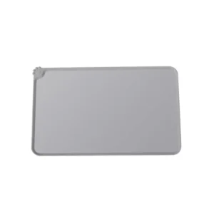 dfwwm0119460-06.webp Easy Cleaning Waterproof Water Food Dish Mat Silicone Pet Bowl Mat – product view 6