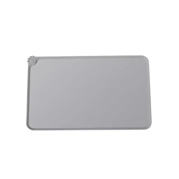 dfwwm0119460-06.webp Easy Cleaning Waterproof Water Food Dish Mat Silicone Pet Bowl Mat – product view 6