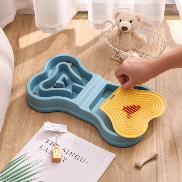 dfwwm0119857-06.webp Pet Slow-Feeding Bowl Dog Silicone Licking Mat Dog Bowl – product view 6