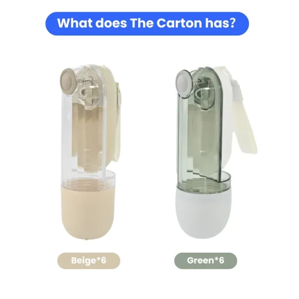 dfwwm0121605-02.webp Dog Water Bottle with Food Container Portable Pet Water Dispenser – product view 2