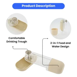 dfwwm0121605-05.webp Dog Water Bottle with Food Container Portable Pet Water Dispenser – product view 5
