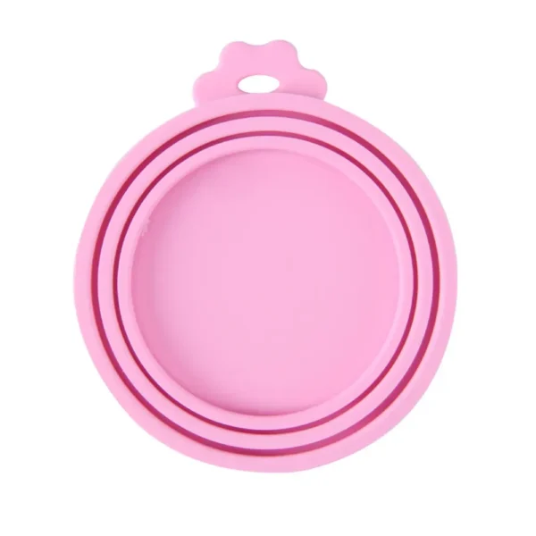 dfwwm0123039-03.webp 3-in-1 Cat Dog Food Sealing Three Ring Design Silicone Pet Can Lid – product view 3