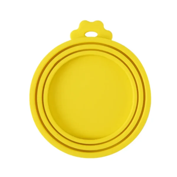 dfwwm0123039-04.webp 3-in-1 Cat Dog Food Sealing Three Ring Design Silicone Pet Can Lid – product view 4
