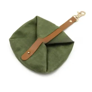 Canvas Dog Bowl Outdoor Foldable Pet Drinking and Feeding Bowl