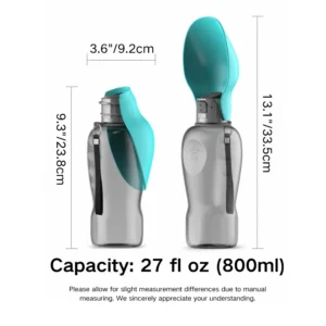 dfwwm0125725-03.webp Large Capacity 27 Fl OZ Portable Dog Water Bottle Outdoor Pet Water Dispenser – product view 3