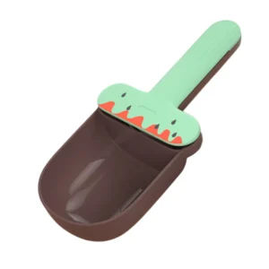 Compact Design Pet Food Scoop with Hidden Can Spoon – product view 2