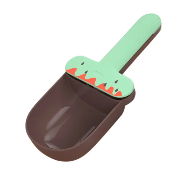 dfwwm0128990-02.webp Compact Design Pet Food Scoop with Hidden Can Spoon – product view 2