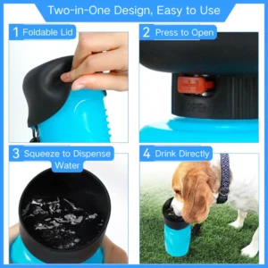 New-Arrival Portable Pet Water Bottles for Dogs – product view 3