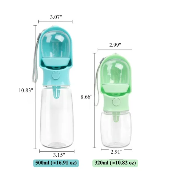 dfwwm0130673-05.webp Portable Dog Water Bottles With Food Feeder for Pet Walks – product view 5