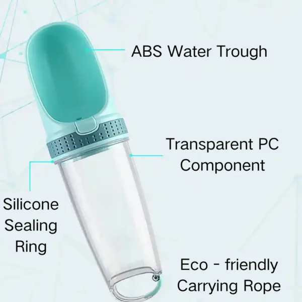 dfwwm0130931-04.webp Foldable Dog Water Bottle Portable Dog Water Dispenser – product view 4
