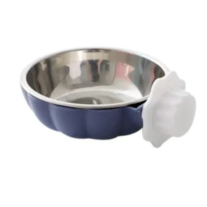 Pumpkin Shaped Stainless Steel Hanging Pet Water Food Bowl | Wholesale Dog Bowls & Feeders