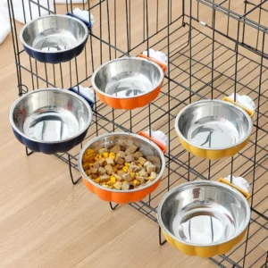 dfwwm0132359-02.webp Pumpkin Shaped Stainless Steel Hanging Pet Water Food Bowl – product view 2
