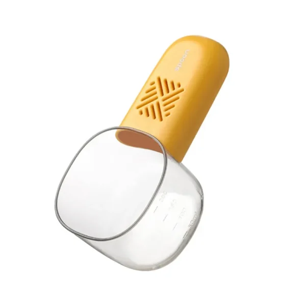 Detachable Moisture Proof Box Cat Dog Scale Spoon Pet Food Spoon