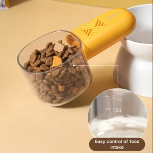 dfwwm0134065-07.webp Detachable Moisture Proof Box Cat Dog Scale Spoon Pet Food Spoon – product view 7