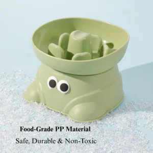 Elevated Dog Slow Feeder Bowl Anti Spill for Small Breeds – product view 4