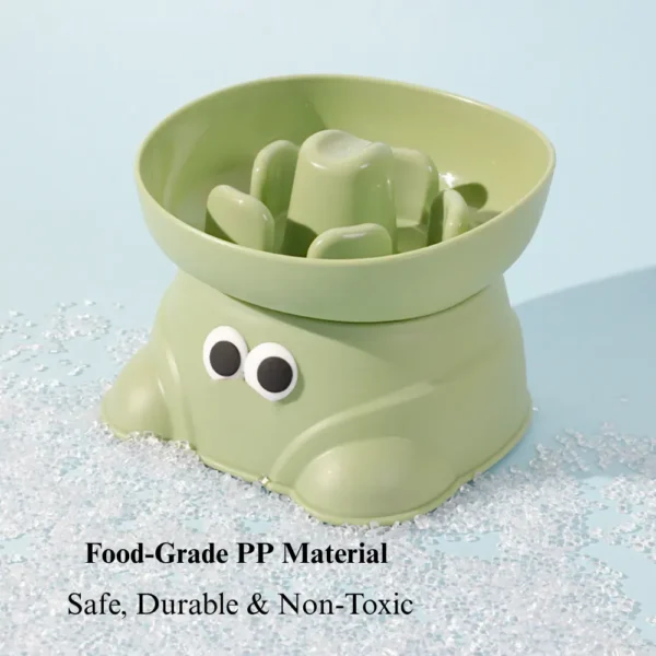 dfwwm0138751-04.webp Elevated Dog Slow Feeder Bowl Anti Spill for Small Breeds – product view 4